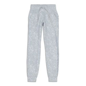 Lululemon ready to rulu high rise jogger in grey pattern